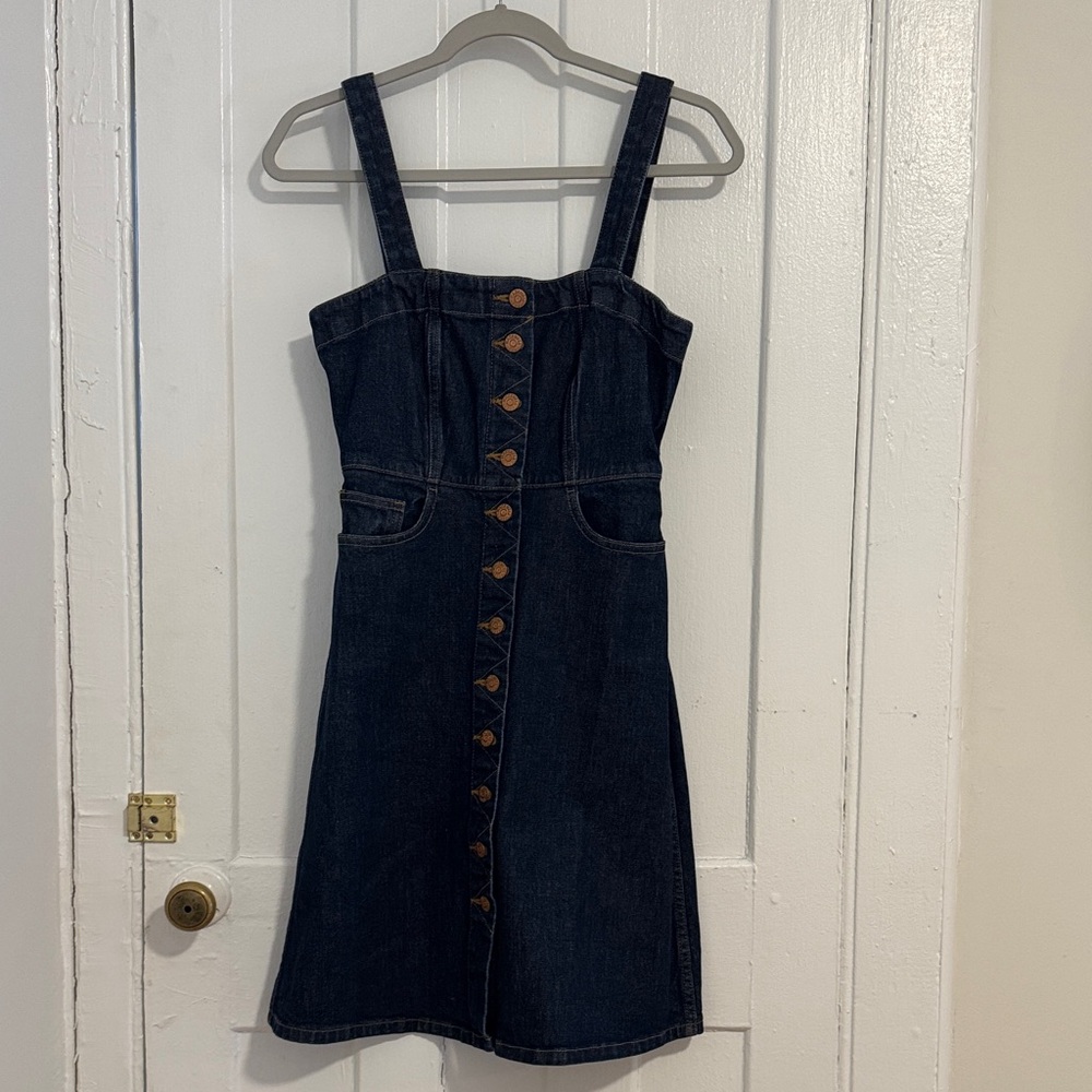 Madewell Indigo Denim Dress